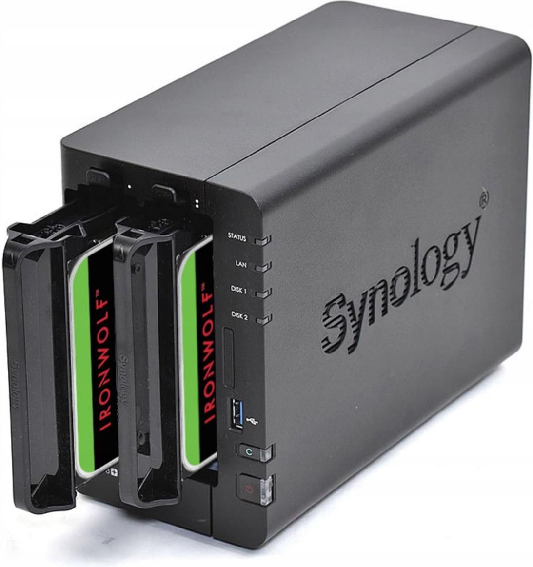 Dysk NAS Synology Ds223 4Tb 2X Hdd St 2Tb Iron Wolf (DS223_2X2IW