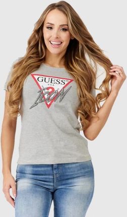 GUESS Szary t-shirt damski icon