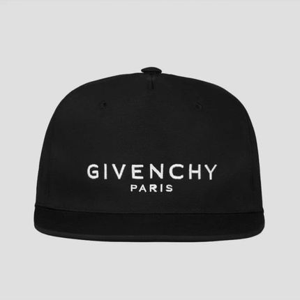 GIVENCHY Paris czarna czapka z daszkiem
