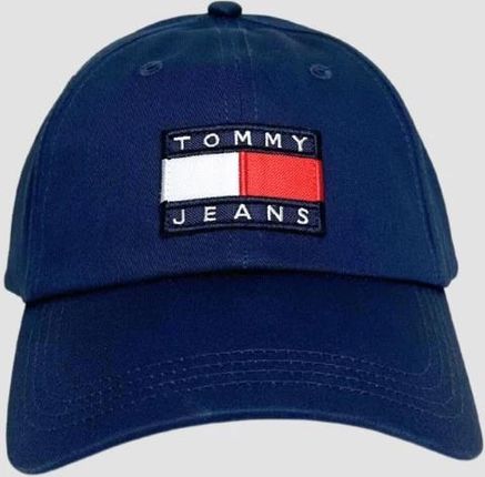 TOMMY JEANS Granatowa czapka z daszkiem