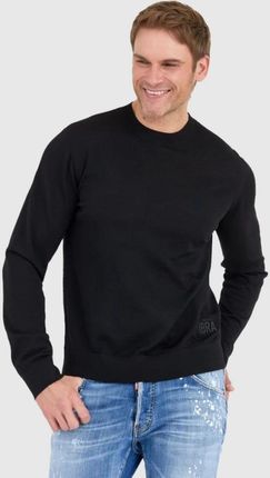 DSQUARED2 Czarny sweter męski ibra
