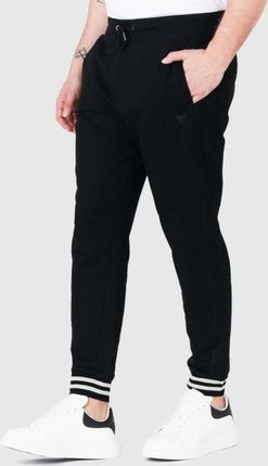 GUESS Czarne męskie spodnie dresowe