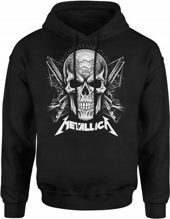 Bluza Metallica Męska Bluza Metalica Rockowa 3XL
