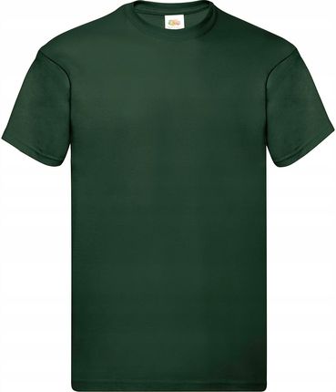 T-shirt Koszulka Fruit Of The Loom bott. green L