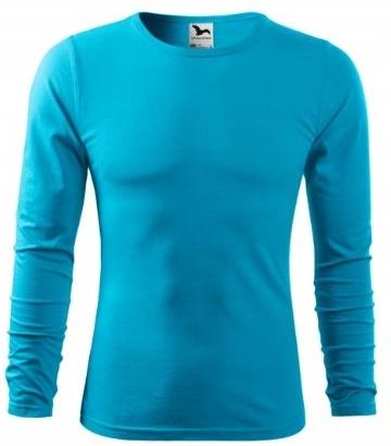 Koszulka męska z długimi rękawami Slim-Fit Bawełna T-Shirt Malfini 119 L
