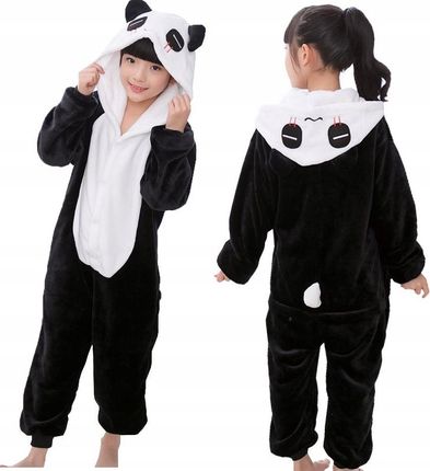 piżama dres Panda Kigurumi Kombinezon 140-146-152