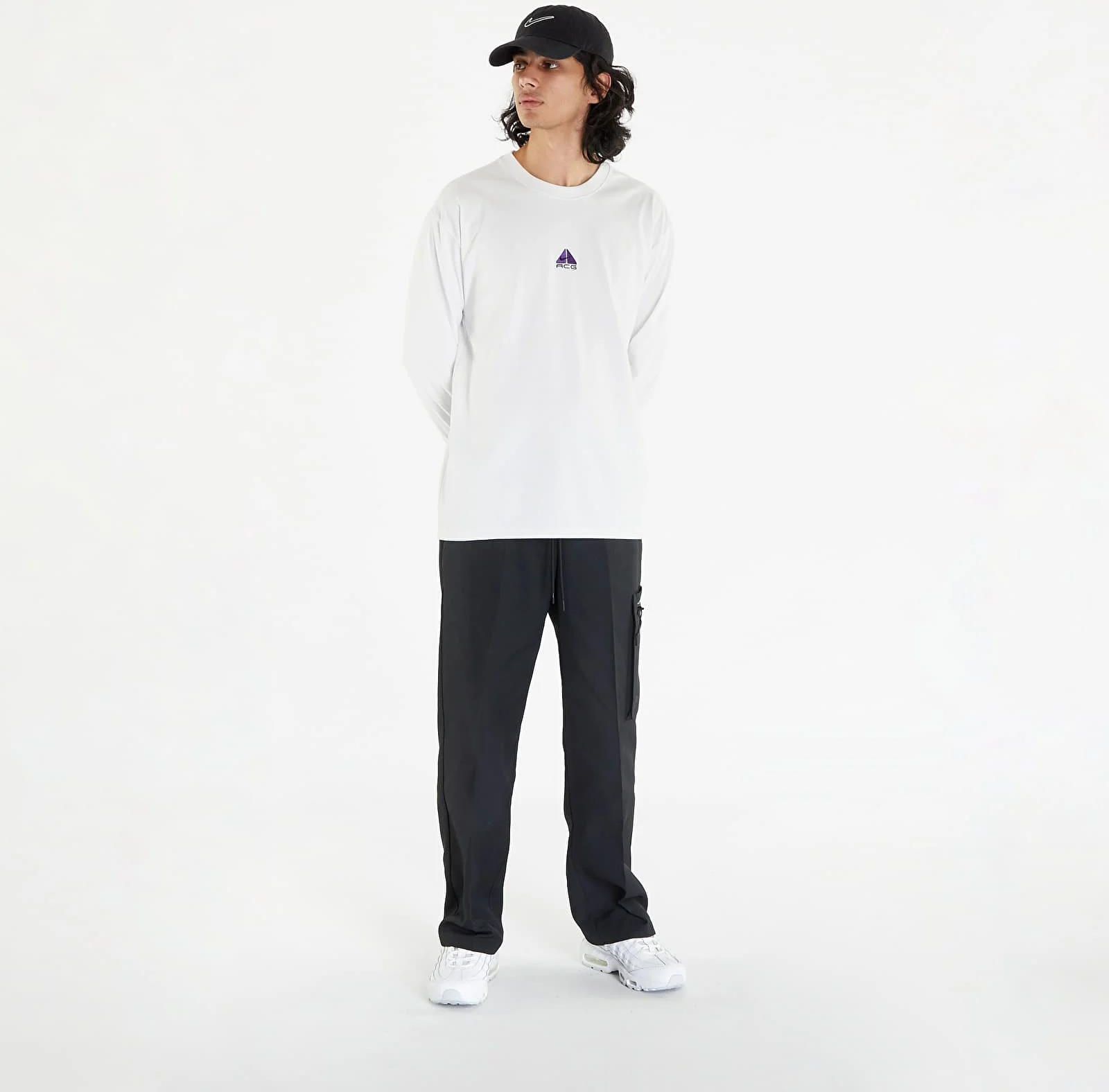 Nike ACG Lungs Long Sleeve T-Shirt Summit White/ Black