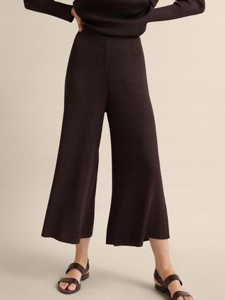 Massimo Dutti Spodnie Prążkowane High Waist (27) Ceny i opinie