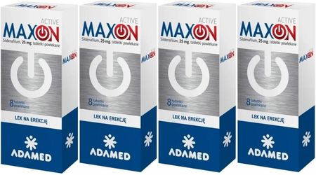 Maxon Active 4 opakowania po  8 tabletek