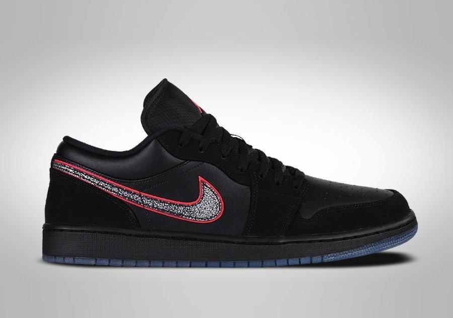 Nike Air Jordan 1 Retro Low Se Black Red Orbit - Ceny i