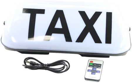 Asto Bezprzewodowa Lampa Taxi Kogut Magnes Pilot Led