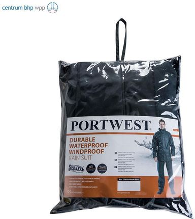 Portwest L450 Podstawowy Komplet Przeciwdeszczowy Sealtex (Kurtka I Spodnie); Granatowy