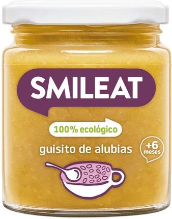 Smileat, BIO Słoiczek z ekologicznym gulaszem z fasoli, 230 g