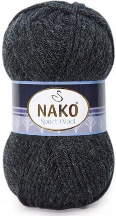 Nako Włóczka Sport Wool 100g/120m wełna 1441 1611942442