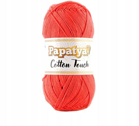 Papatya Włóczka Cotton Touch 1080 Czerwony 1612347047