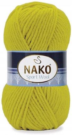 Nako Włóczka Sport Wool akryl wełna 13872 1618319523