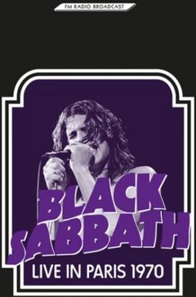 Black Sabbath - Live In Paris 1970 (Winyl)