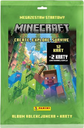 Panini Minecraft karty zestaw startowy 00252