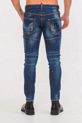 DSQUARED2 Jeansy tidy biker jean - Ceny i opinie - Ceneo.pl