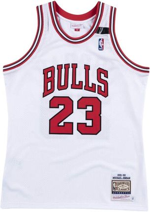 Koszulka meczowa Mitchell & Ness Authentic Michael Jordan Chicago Bulls 1991-92 - AJY4LG19006-CBUWHIT91MJO