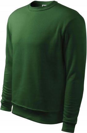 Bluza męska klasyczna sweatshirt Zielona L