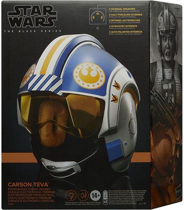 Hasbro Star Wars The Black Series Carson Teva Electronic Helmet F9180