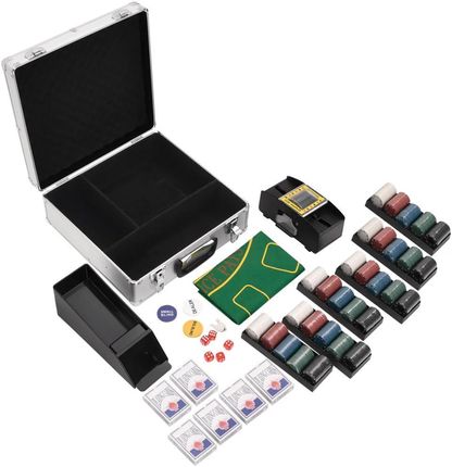 vidaXL Zestaw żetonów do pokera 600szt. 4g (80413)