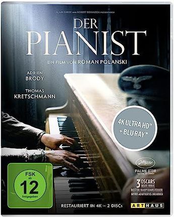 The Pianist (Pianista) (Blu-Ray 4K)+(Blu-Ray)