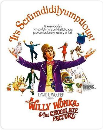 Willy Wonka and The Chocolate Factory (steelbook) (Willy Wonka i fabryka czekolady) (Limited) (Blu-Ray 4K)
