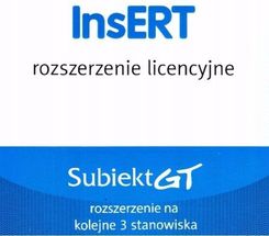 Zdjęcie InsERT Subiekt GT - dodatkowe 3 stanowiska - Pieniężno