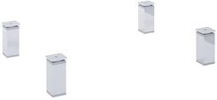 Zdjęcie Zestaw 4 nóg do szafki Roca Alpine chrom A817003339 - Kałuszyn