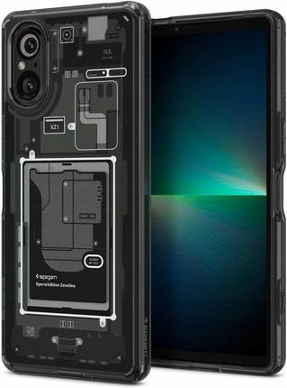 Spigen Etui Ultra Hybrid Do Sony Xperia 5 V Efekt Widocznych Podzespołów