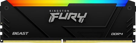 Kingston Fury Beast RGB, DDR4, 8 GB, 3200MHz, CL16 (KF432C16BB2A8)