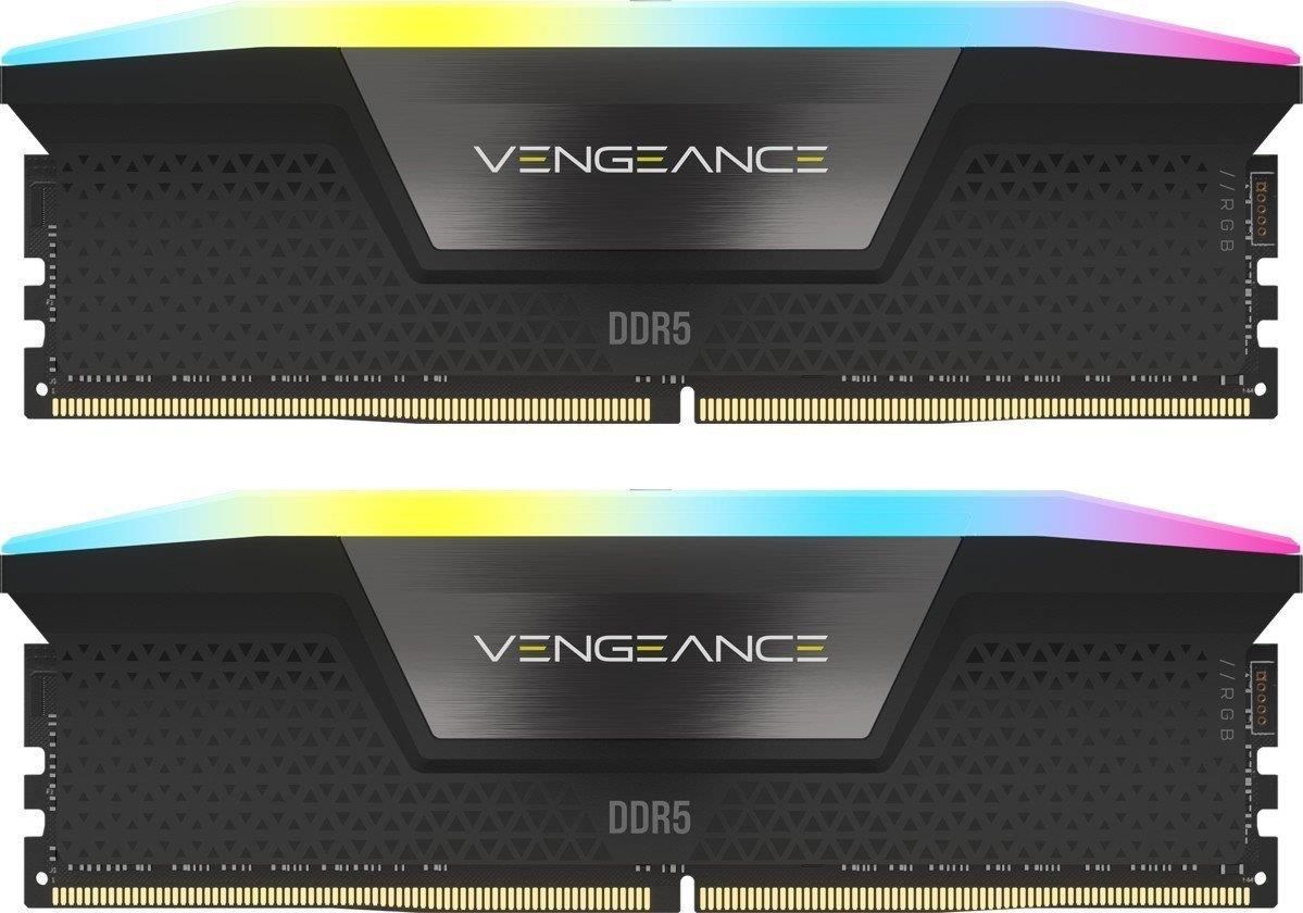 Pamięć RAM Corsair Vengeance RGB, DDR5, 48 GB, 6000MHz, CL30