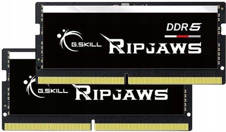 G.Skill do laptopa Ripjaws F5-5600S4645A16GX2-RS moduł pamięci 32 GB 2 x 16 DDR5 5600 Mhz (F55600S4645A16GX2RS)