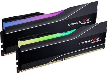 Pamięć RAM G.Skill TRIDENT NEO AMD RGB DDR5 2X24GB 6400MHZ CL32 EXPO BLACK F5-6400J3239F24GX2-TZ5NR (F56400J3239F24GX2TZ5NR)