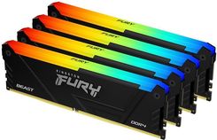 Zdjęcie Pamięć RAM Kingston Beast RGB, DDR4, 32 GB, 3600MHz, CL17 (KF436C17BB2AK432) - Piła