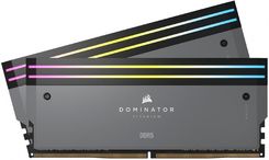 Pamięć RAM Corsair Dominator Titanium RGB, DDR5, 64 GB, 6000MHz, CL30 (CMP64GX5M2B6000Z30)