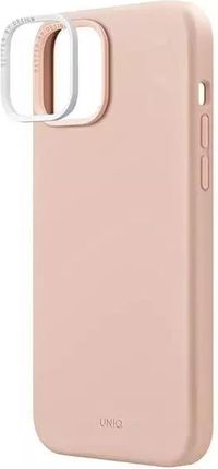 Uniq Etui Lino Do Iphone 14 Plus 6 7" Różowy Blush Pink