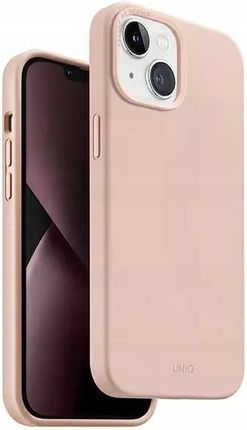 Uniq Etui Lino Do Apple Iphone 14 6 1" Różowy Blush Pinkt