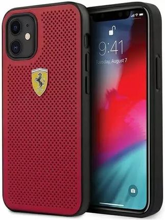 Ferrari Etui Na Telefon Iphone 12 Mini 5 4" Czerwony Red Hardcase On Track