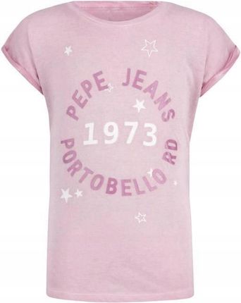 Koszulka Pepe Jeans t-shirt bawełniany luźny 8 lat