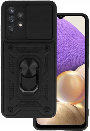 Krainagsm Osłona Slide Camera Armor Case Do Samsunga Galaxy A32 5G Czarna