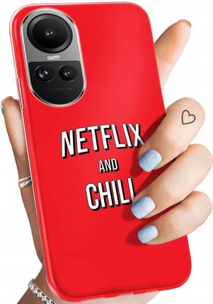 Hello Case Etui Do Oppo Reno 10 5G Pro Netflix Seriale Filmy Kino