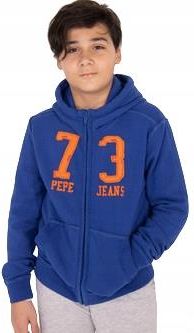 Bluza Pepe Jeans chłopięca dresowa kaptur 128 cm
