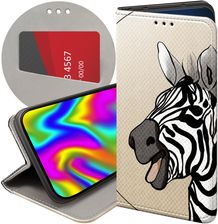 Hello Case Etui Z Klapką Do Oneplus 11 5G Zebra Zeberka Paski Futerał Pokrowiec