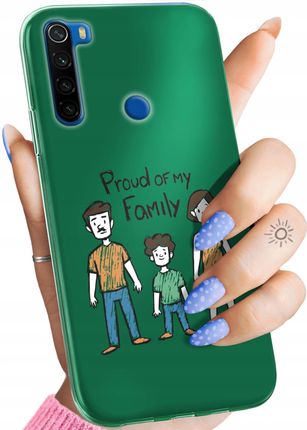Hello Case Etui Do Xiaomi Redmi Note 8T Rodzina Familia Dom Obudowa Pokrowiec