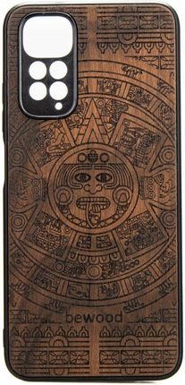 Bewood Drewniane Etui Xiaomi Redmi Note 11 11S Kalendarz Aztecki Ziricote
