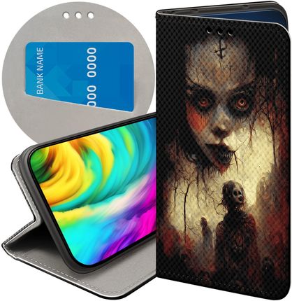 Hello Case Etui Do Lg Q6 G6 Fit Halloween Zombie Dynie Czaszki Czarownice