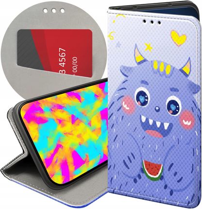 Hello Case Etui Z Klapką Do Xiaomi Redmi Note 4 4X Potwory Potwór Monster